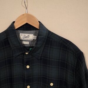 Grayers Short Sleeve Light Weight Classic Plaid Button Down XL